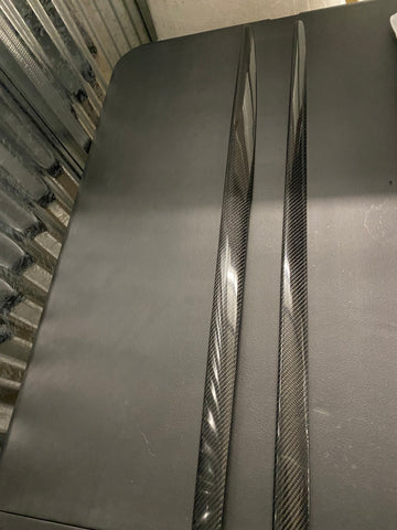 Carbon Fiber side skirt covers