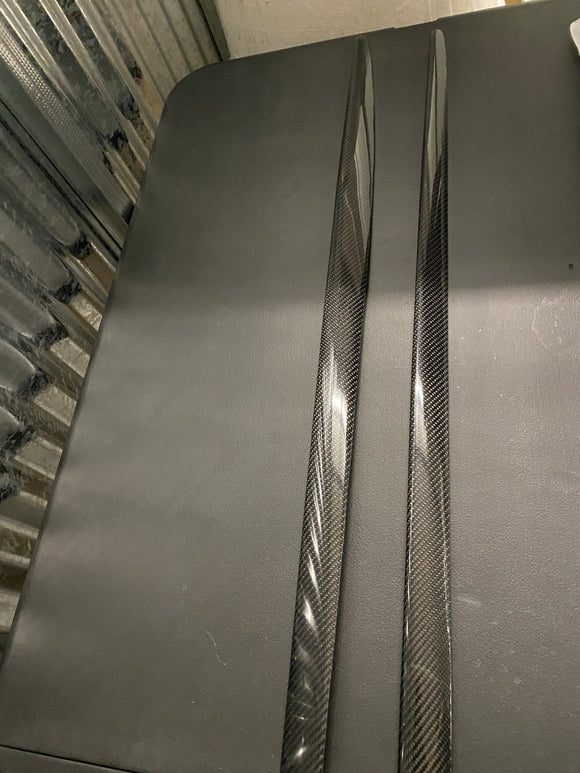 Carbon Fiber side skirt covers