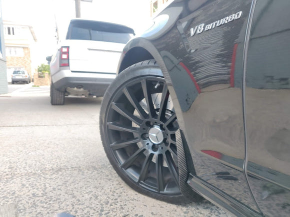 Aero Republic Mercedes Benz Carbon Fiber Front Arch Guards Mud Flaps
