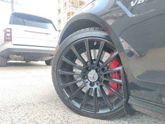 Aero Republic Mercedes Benz Carbon Fiber Front Arch Guards Mud Flaps