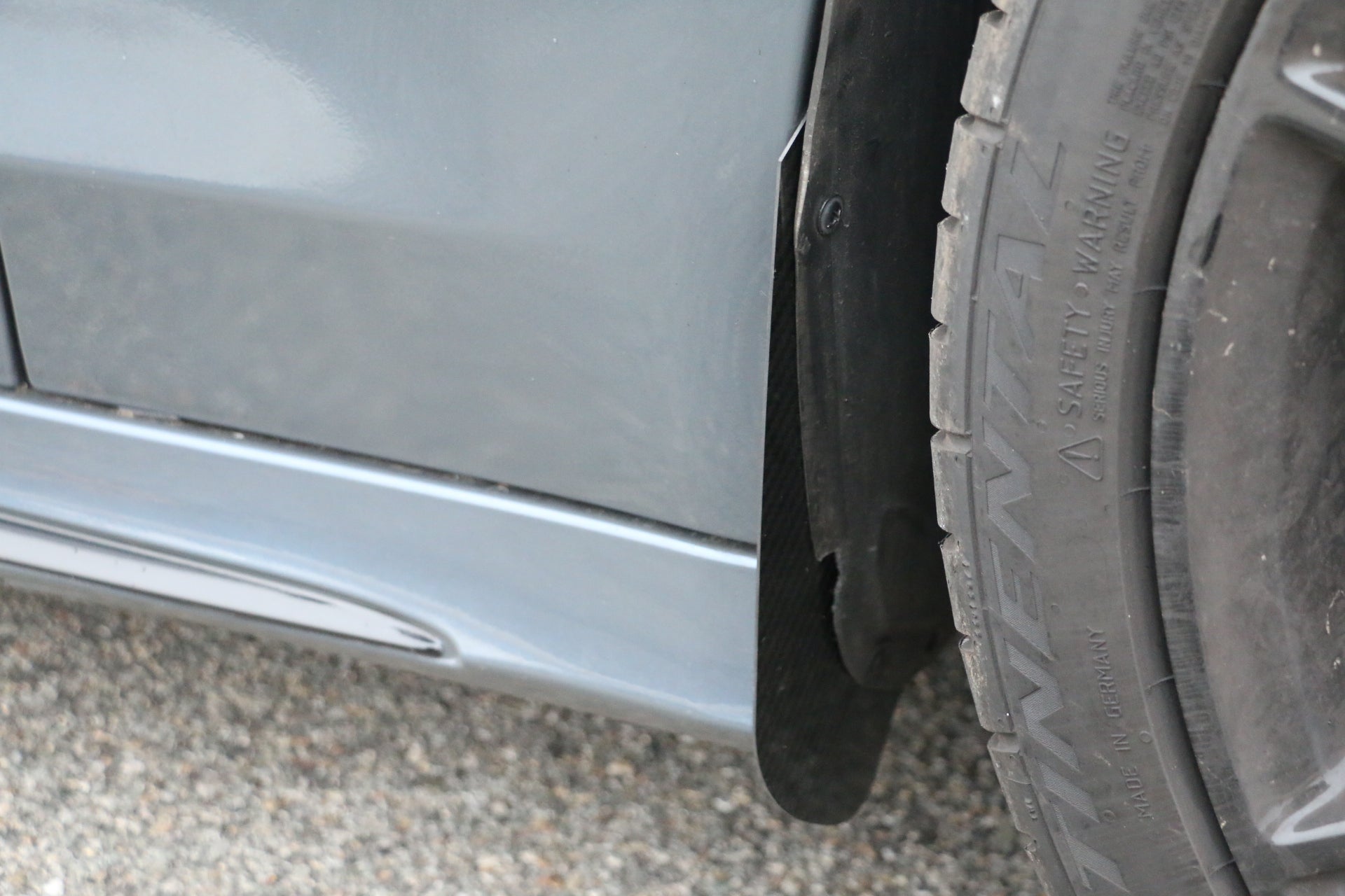 Aero Republic Mercedes Benz C43 C63 AMG Carbon Fiber Arch Guards Mud Flaps Front & Rear Package-20