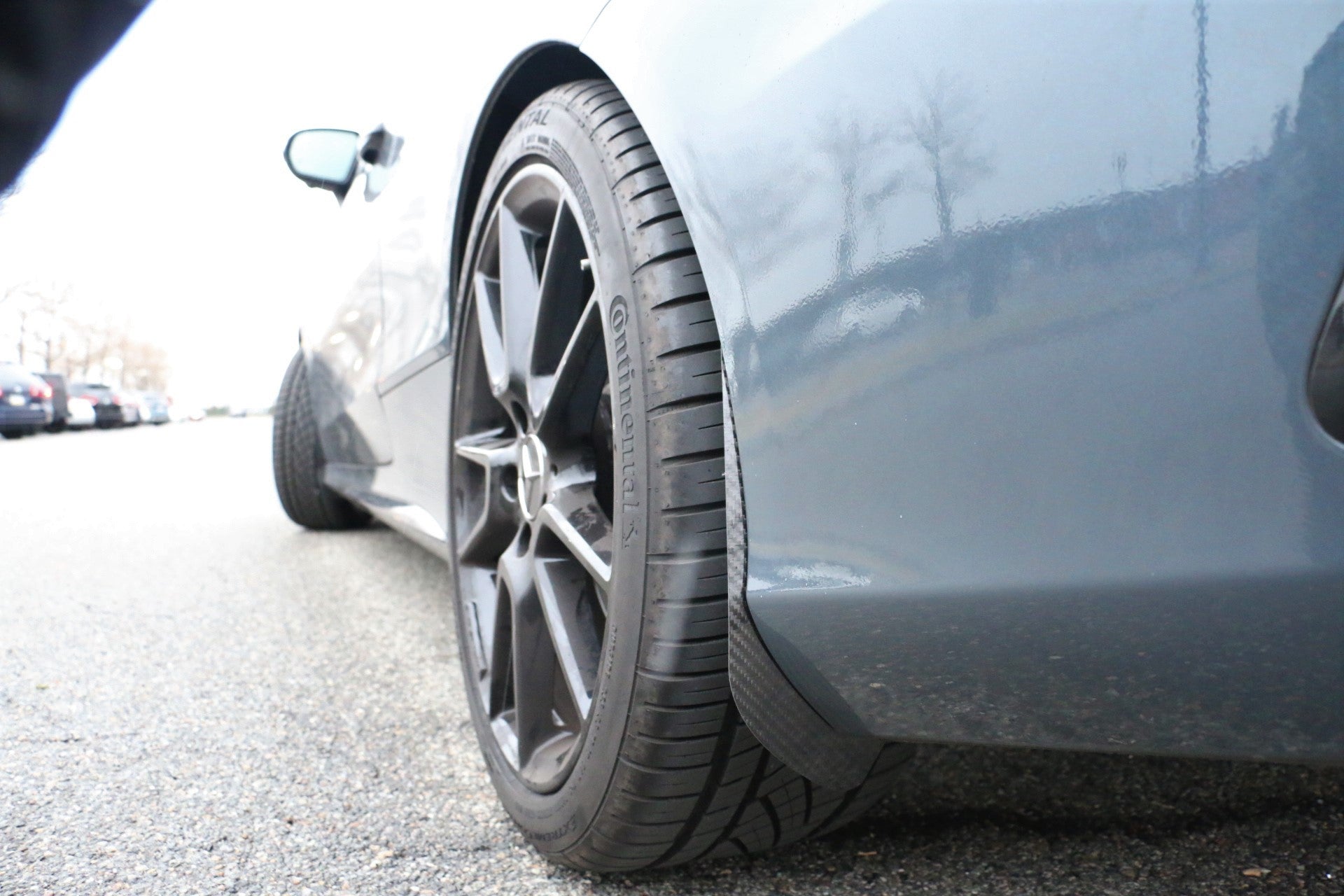 Aero Republic Mercedes Benz C43 C63 AMG Carbon Fiber Arch Guards Mud Flaps Front & Rear Package