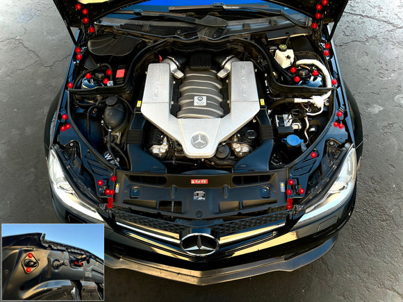 Mercedes-Benz 2008-2014 C-Class Dress Up Hardware Kit (W204)