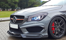 Aero Republic Mercedes Benz CLA-Class CLA45 2014-2016 C117 R1 Carbon Fiber Front Splitter-4