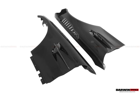 2015-2021 Mercedes Benz AMG GT/GTS/GTC/GTR BK Style Partial Carbon Fiber Front Fender
