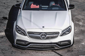 PSM DYNAMIC CARBON FIBER FRONT SPOILER MERCEDES-BENZ W205 C63 AMG