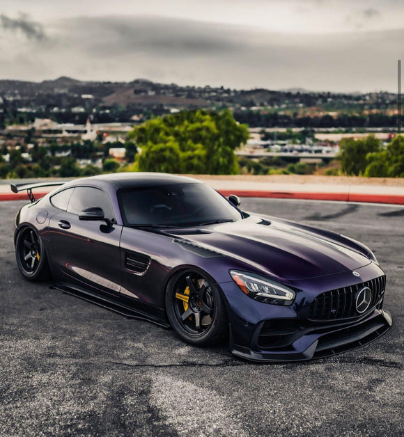 Paktechz Carbon Fiber Front Lip Ver.1 for Mercedes benz AMG GT/GTS/GTC C190 2018-2021