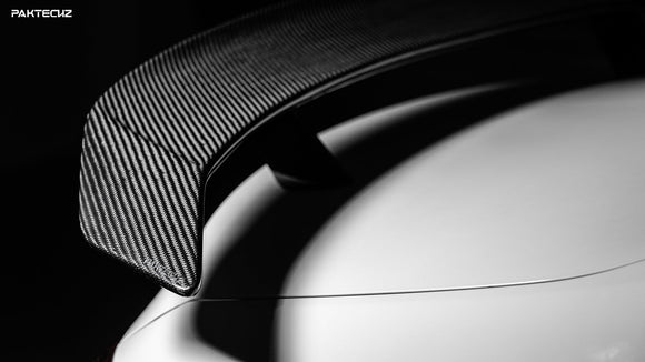 Paktechz Carbon Fiber Rear Spoiler Wing for CLA250 CLA35 CLA45 AMG 2014-ON CLA Class C117 C118