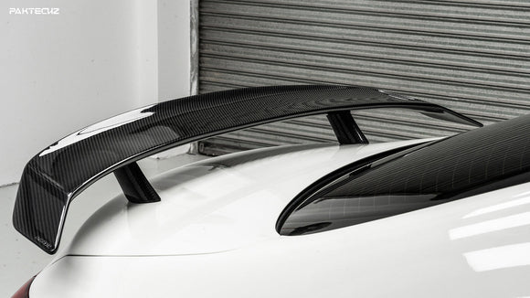 Paktechz Carbon Fiber Rear Spoiler Wing for CLA250 CLA35 CLA45 AMG 2014-ON CLA Class C117 C118