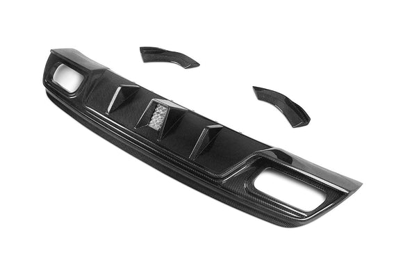 Paktechz Mercedes Benz A45 W176 Carbon Fiber Diffuser (incl. F1 Light)