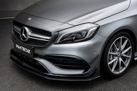 Paktechz Mercedes Benz A45 W176 Carbon Fiber Front Lip