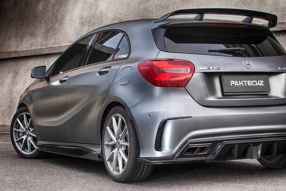 Paktechz Mercedes Benz A45 W176 Carbon Fiber Side Skirts
