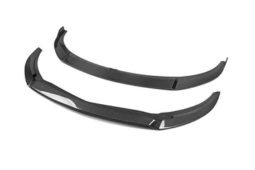Paktechz C117 2017-2019 CLA-Class CLA-45 AMG Carbon Fiber Front Lip Splitter - 0