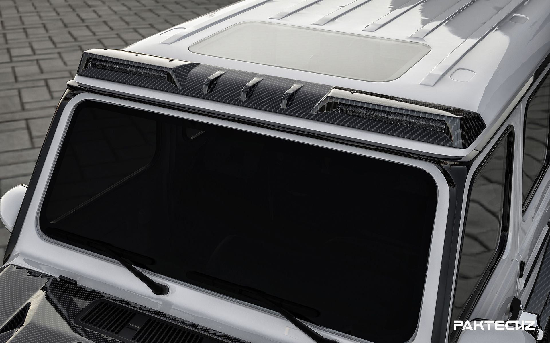 Paktechz Dry Carbon Fiber Full Body Kit Mercedes Benz G-Class W464-5