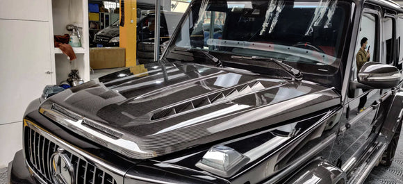 Paktechz Mercedes Benz G-Class Dry Carbon Fiber Hood