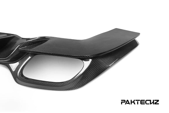 Paktechz Carbon Fiber Rear Diffuser Ver.2 Mercedes benz AMG GT/GTS C190 2015-2017