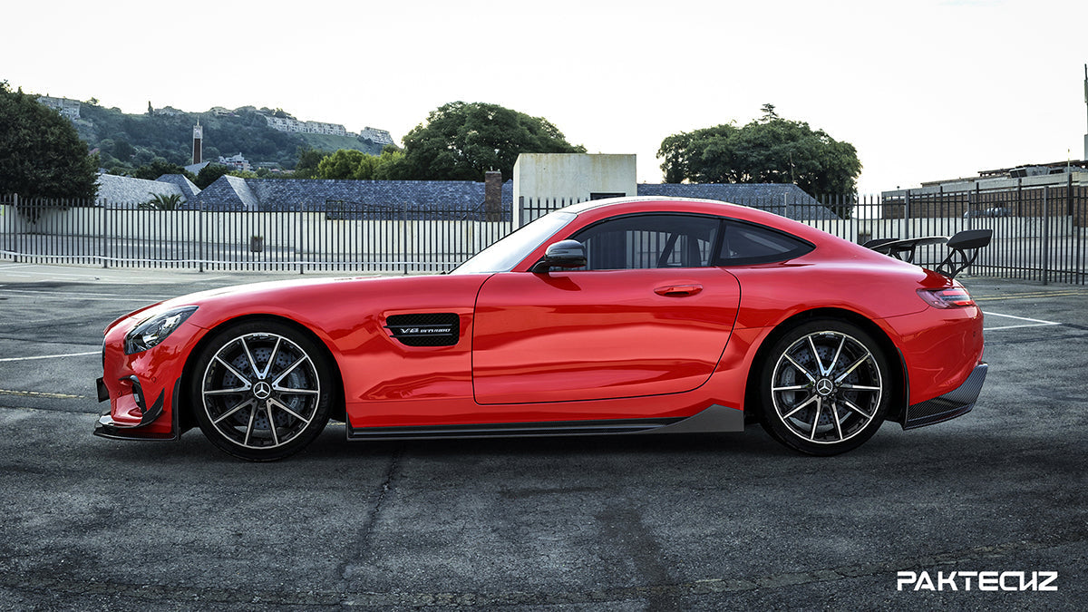Paktechz Mercedes benz AMG GT GTS C190 Ver.1 Carbon Fiber Full Body Kit 2015-2017