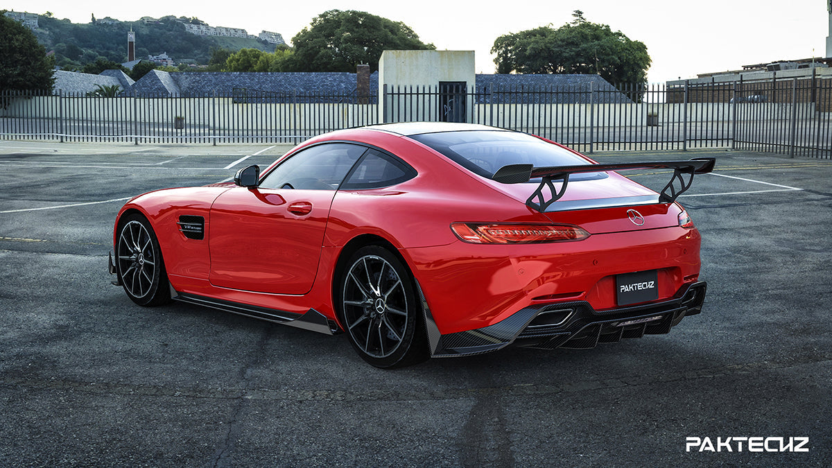 Paktechz Mercedes benz AMG GT GTS C190 Ver.1 Carbon Fiber Full Body Kit 2015-2017