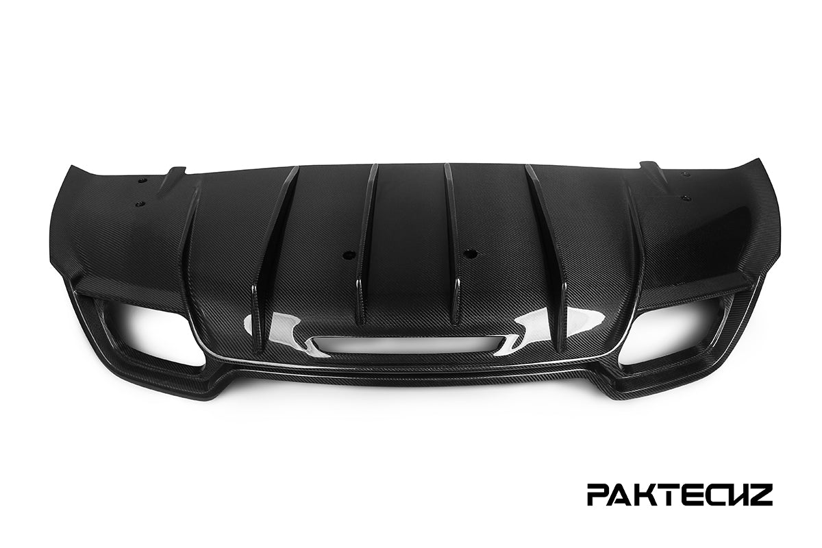 Paktechz Carbon Fiber Rear Diffuser Ver.1 for Mercedes benz AMG GT GTS C190 2015-2021