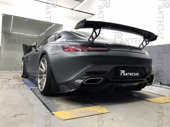 Paktechz Carbon Fiber Rear Spoiler Wing Ver.1 For Mercedes benz AMG GT/GTS/GTC C190