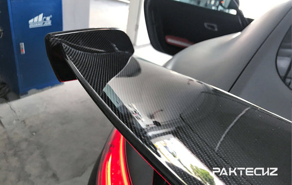 Paktechz Carbon Fiber Rear Spoiler Wing Ver.1 For Mercedes benz AMG GT/GTS/GTC C190