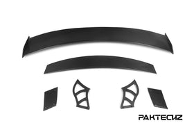 Paktechz Carbon Fiber Rear Spoiler Wing Ver.1 For Mercedes benz AMG GT/GTS/GTC C190 - 0