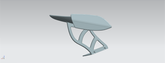 Paktechz Carbon Fiber Rear Spoiler Wing Ver.1 For Mercedes benz AMG GT/GTS/GTC C190