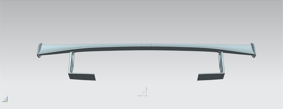 Paktechz Carbon Fiber Rear Spoiler Wing Ver.1 For Mercedes benz AMG GT/GTS/GTC C190