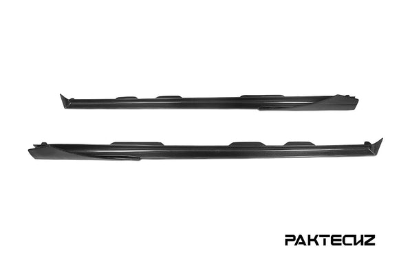Paktechz Mercedes benz AMG GT GTS C190 Ver.1 Carbon Fiber Side Skirts 2015-2021