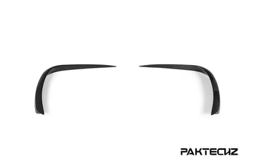 Paktechz Mercedes benz AMG GT GTS C190 Ver.1 Carbon Fiber Upper Valences 2015-2017 - 0