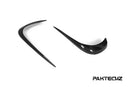 Paktechz Mercedes benz AMG GT GTS C190 Ver.1 Carbon Fiber Upper Valences 2015-2017-6