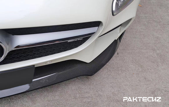 Paktechz Carbon Fiber Front Lip Ver.2 for Mercedes benz AMG GT/GTS C190 2015-2017