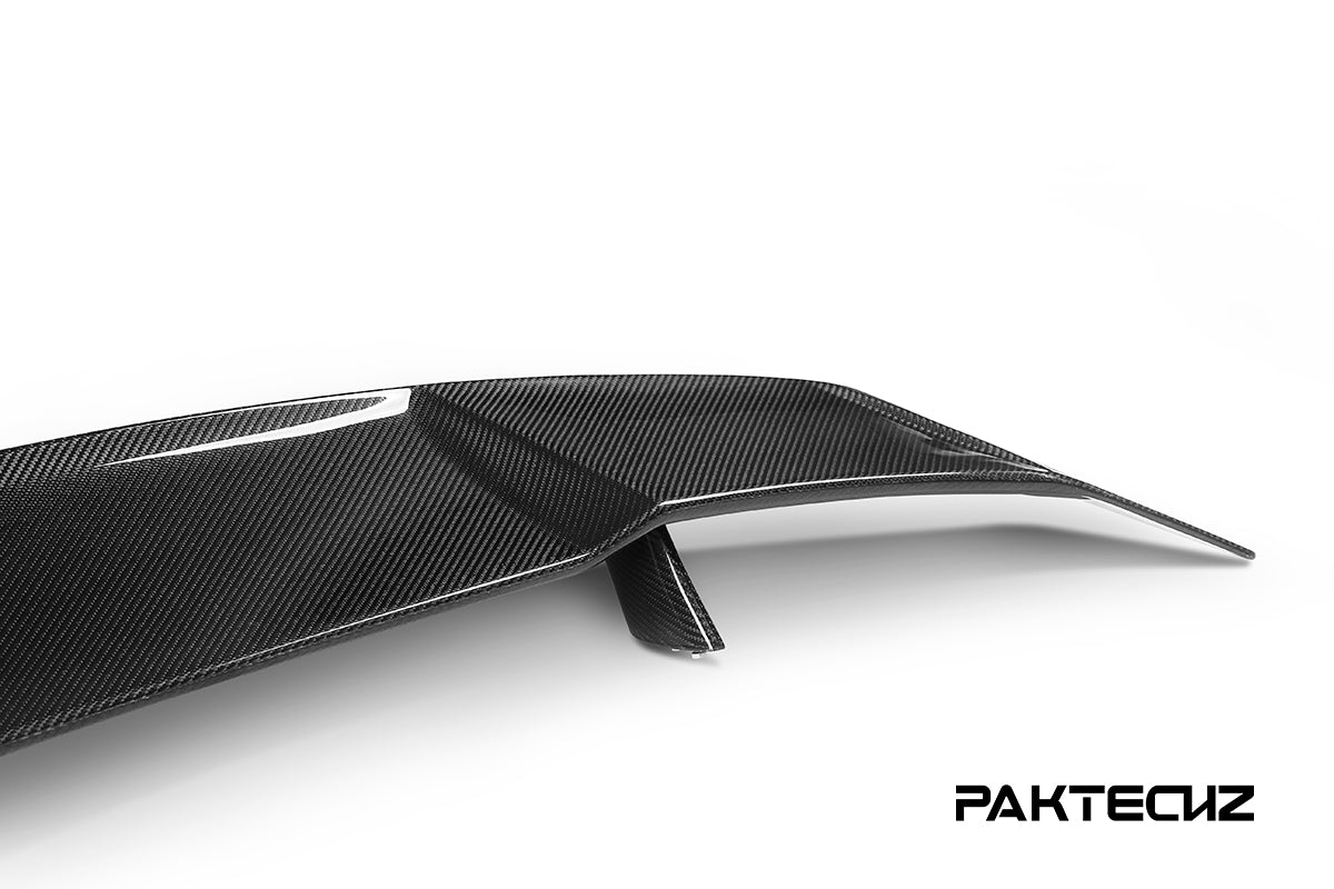 Paktechz Carbon Fiber Rear Spoiler Wing Ver.2 for Mercedes benz AMG GT GTS GTC C190 2015-2021