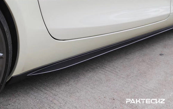 Paktechz Carbon Fiber Side Skirts Ver.2 Mercedes benz AMG GT/GTS C190 2015-2019