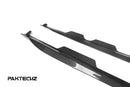 Paktechz Carbon Fiber Side Skirts Ver.2 Mercedes benz AMG GT/GTS C190 2015-2019-6