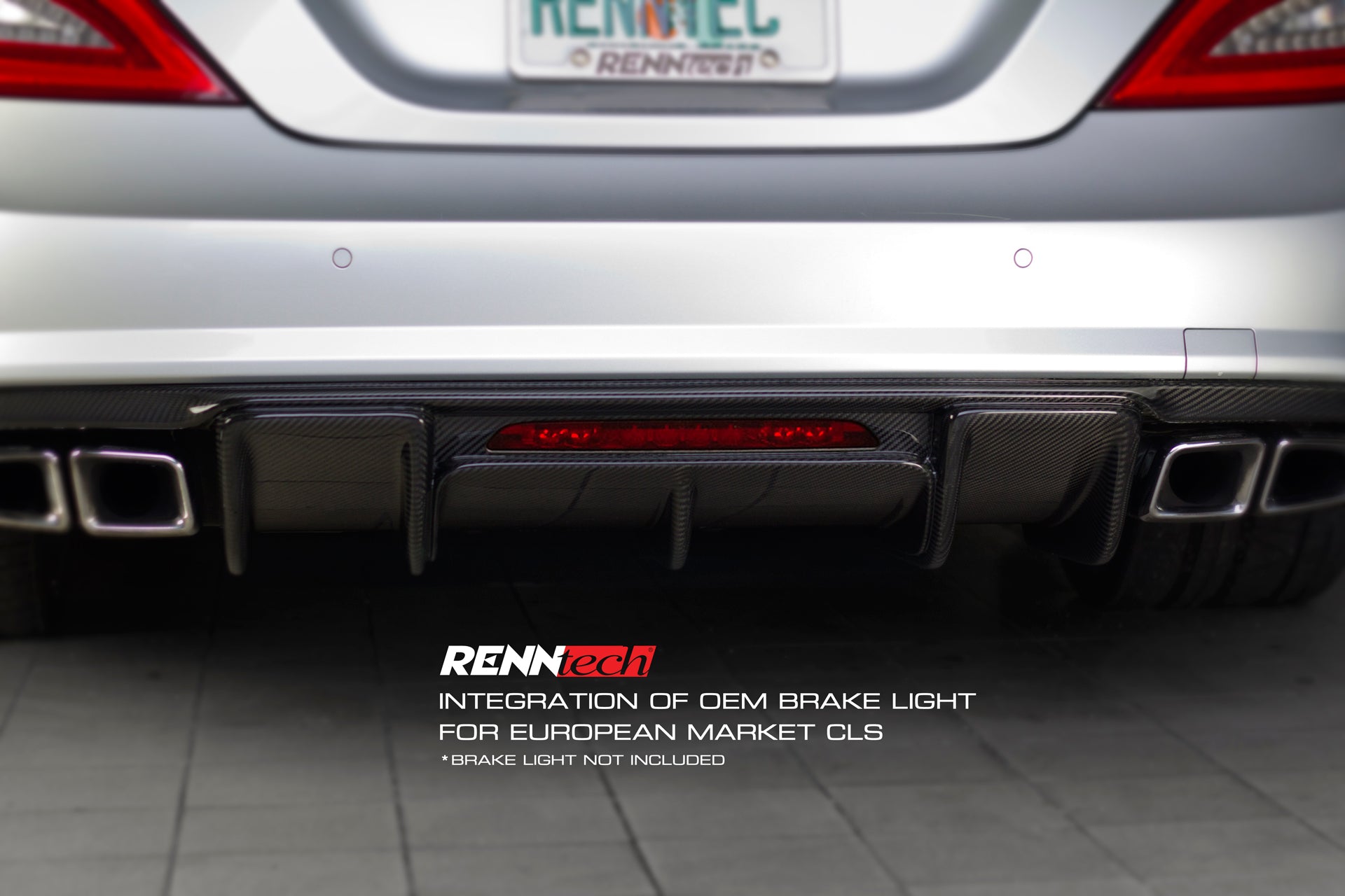 RENNtech | Carbon Fiber | Rear Diffuser | 218 - CLS Class-6