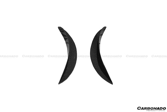 2015-2017 Mercedes Benz AMG GT/GTS RS Style Carbon Fiber Front Canards