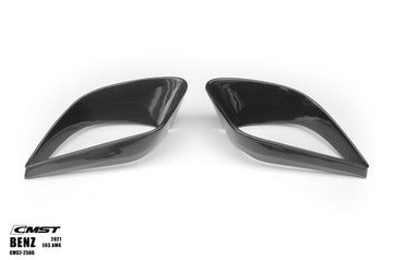 CMST Tuning Carbon Fiber Front Intake Vent Cover for Mercedes Benz W213 4 Door E63 2021-ON (Facelift) - 0