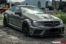 2012-2014 Mercedes Benz W204 C63 AMG BKSS Style Hood-5