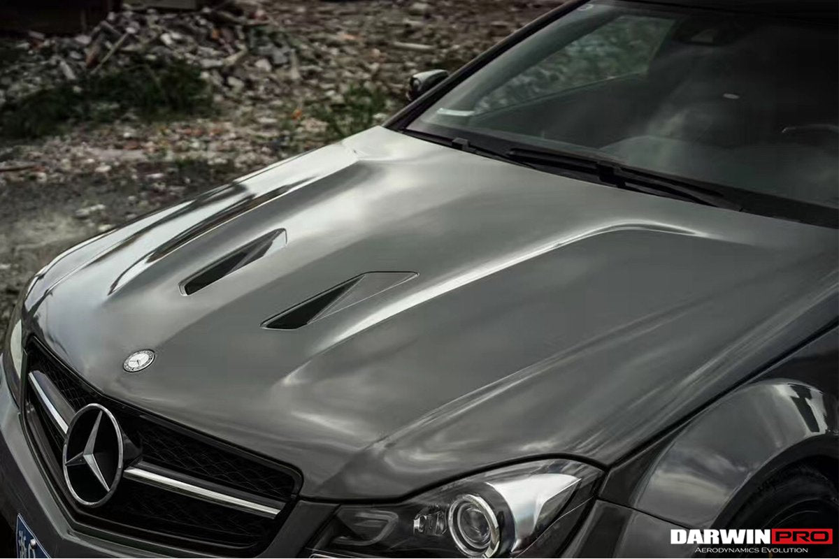 2012-2014 Mercedes Benz W204 C63 AMG BKSS Style Hood