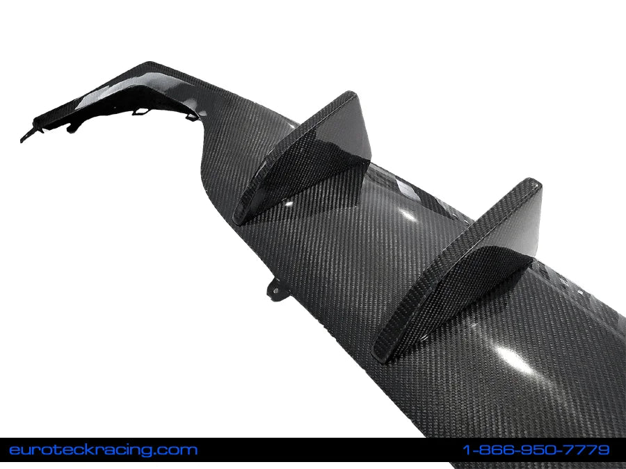 W213 E63/S Carbon Fiber Rear Diffuser