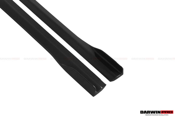 2015-2021 Mercedes Benz C63 / C-Class Coupe IMP Style Carbon Fiber Side Skirts