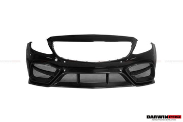 2015-2021 Mercedes Benz W205 C63/S AMG Coupe IMP Style Partial Carbon Fiber Front