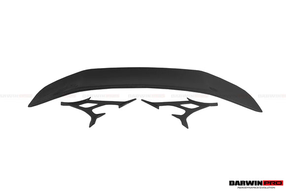 2015-2021 Mercedes Benz C-Class W205 Coupe IMP Style Carbon Fiber Trunk Spoiler