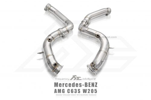 FI Exhaust Ultra High Flow DownPipe C63 / S  2015+ - 0