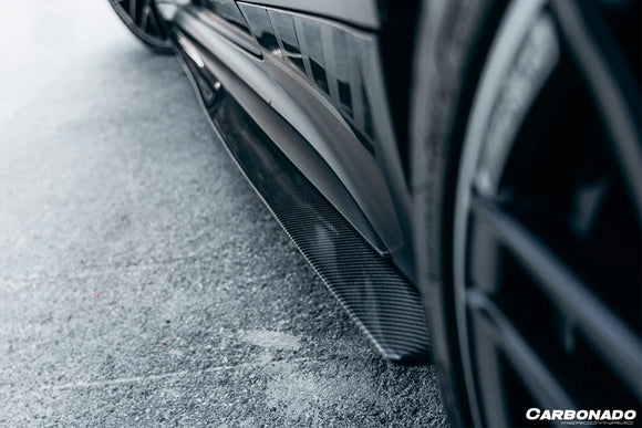 2015-2021 Mercedes Benz C-Class W205 Coupe PS Style Side Skirts