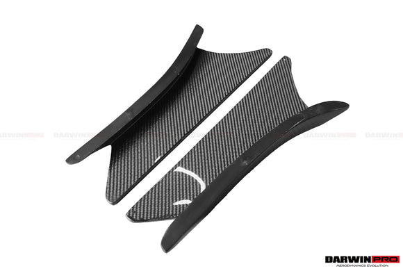 2015-2018 W205 C63/S AMG Sedan IMP Style Carbon Fiber Rear Diffuser w/ Caps