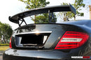 W204 C Class/ C63 AMG Carbon Fiber Trunk Spoiler-2