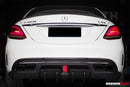 2015-2018 W205 C63/S AMG Sedan IMP Style Carbon Fiber Rear Diffuser w/ Caps-5