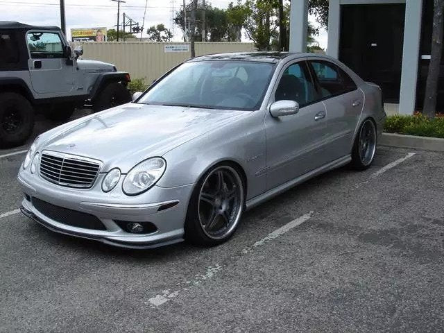 W211 E63 Front Lip 03-07